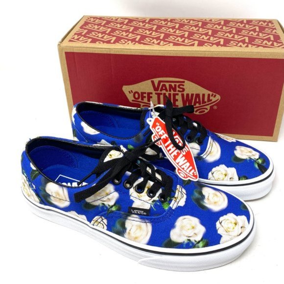VANS Shoes Women's Era Romantic Floral Lapis Canvas Casual SB Size VN0A38FRVP9 - Picture 8 of 11